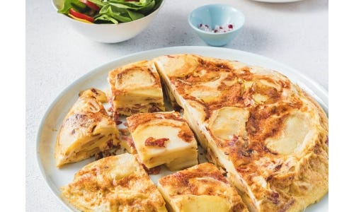 Spanish Tortilla with Ham